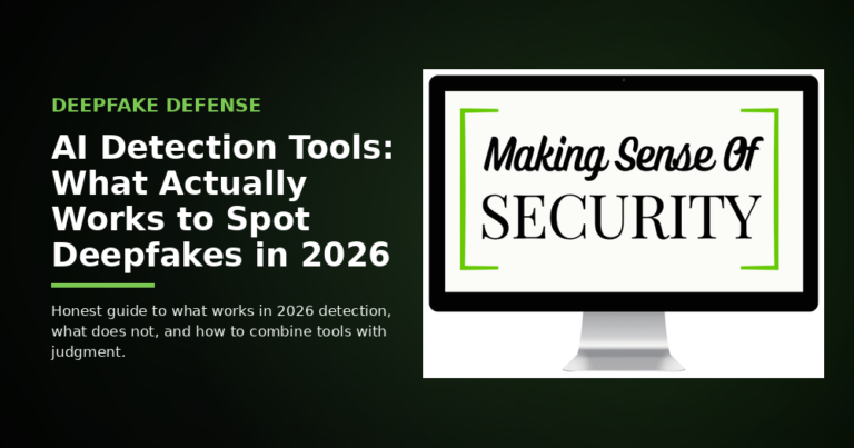 AI Detection Tools: What Actually Works To Spot Deepfakes In 2026 - Making Sense Of Security