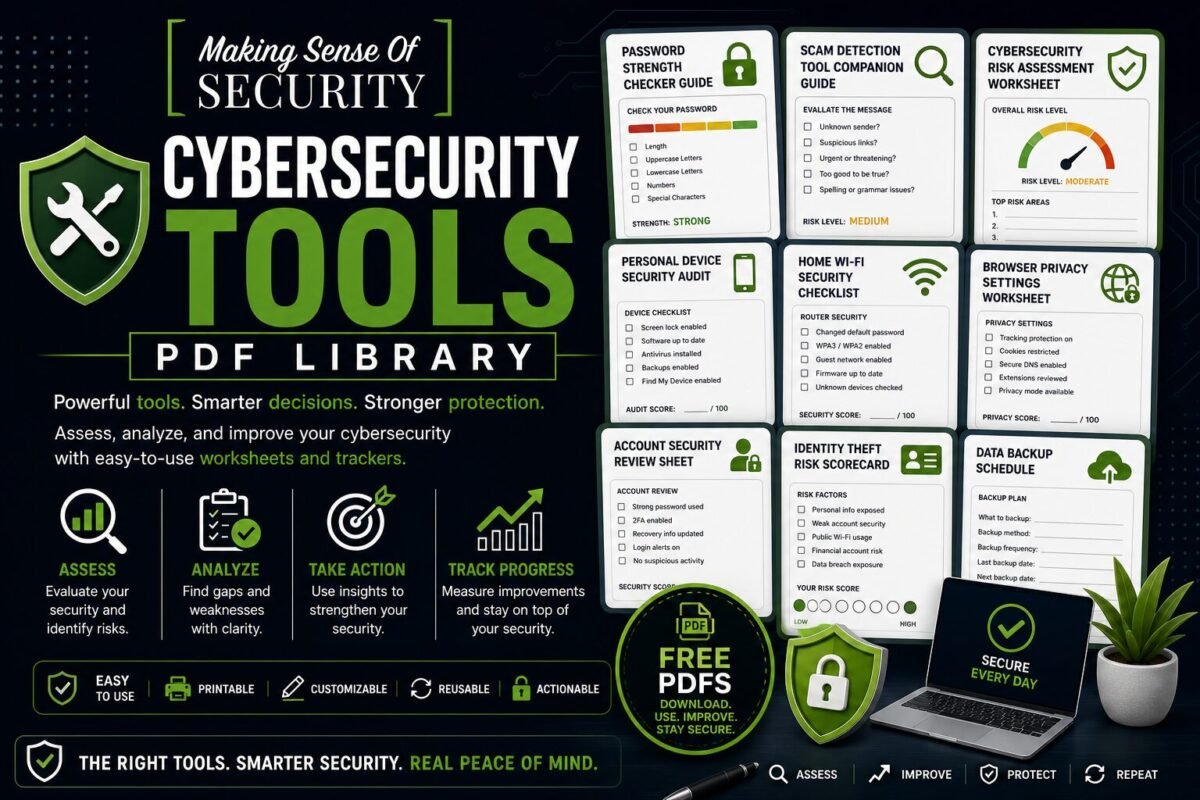 cybersecurity tools library - Making Sense Of Security